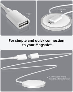 USB C Extension Cable for Magsafe Charger (3.3Ft/1m)