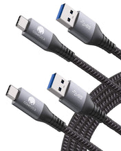 Load image into Gallery viewer, CONMDEX USB-C to USB-A Cable [3.3ft], 3.1 Gen2 SuperSpeed Up to 10Gbps Data Speed (2 Pack)